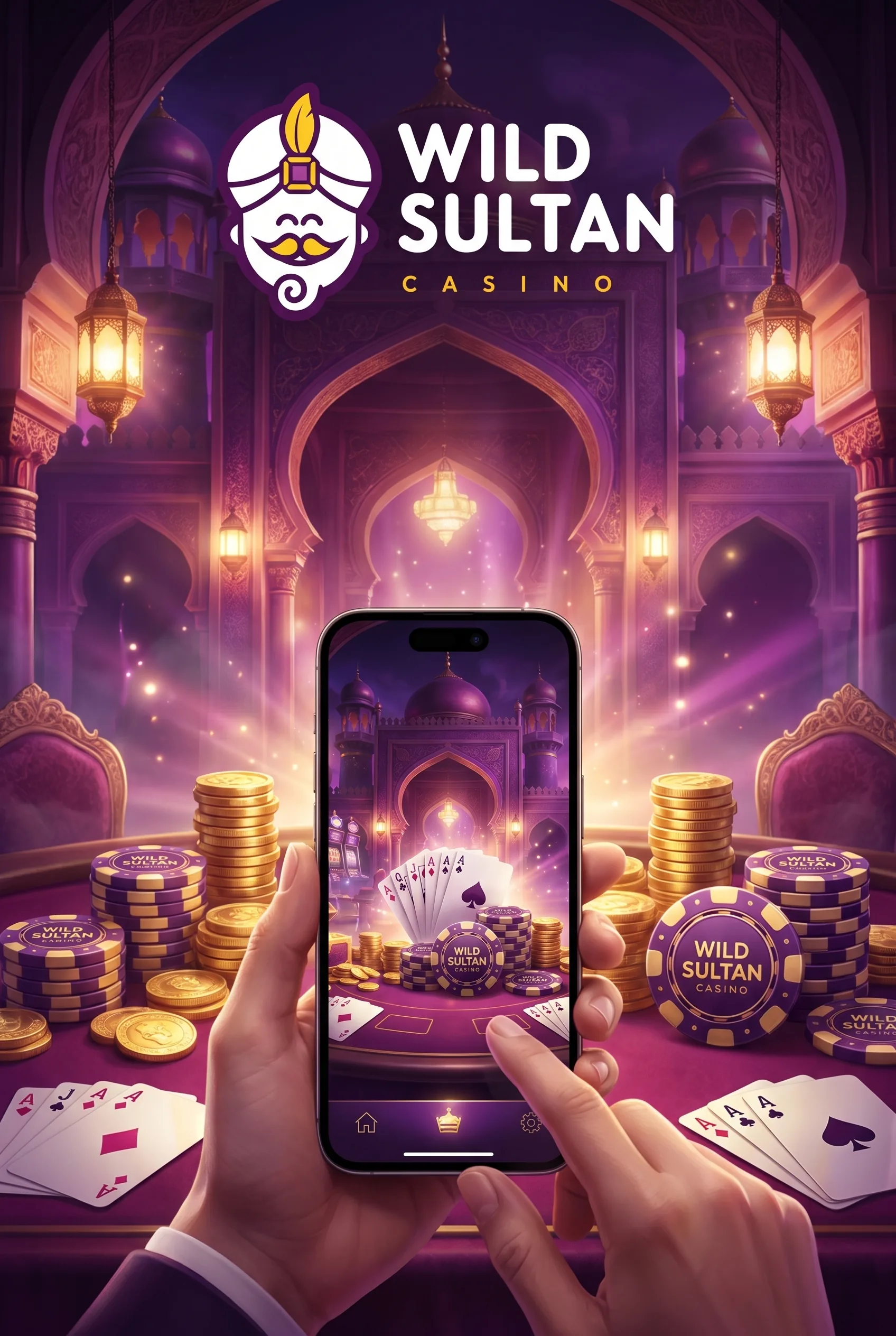 Wild Sultan sur téléphone