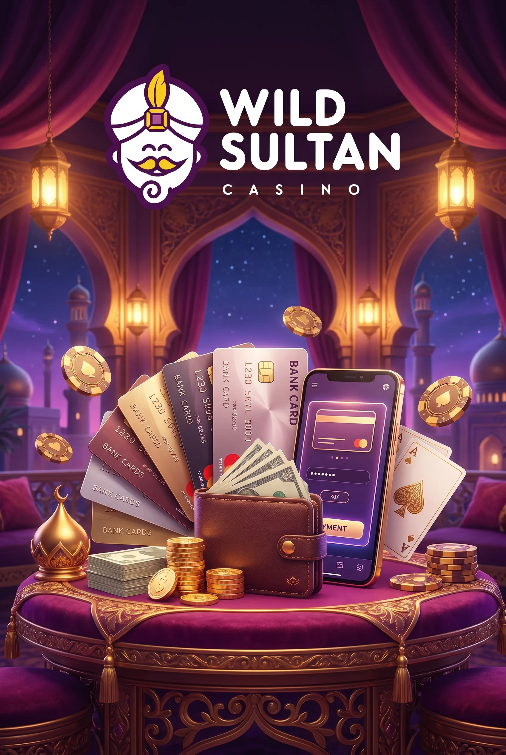 Les moyens de paiement Wild Sultan