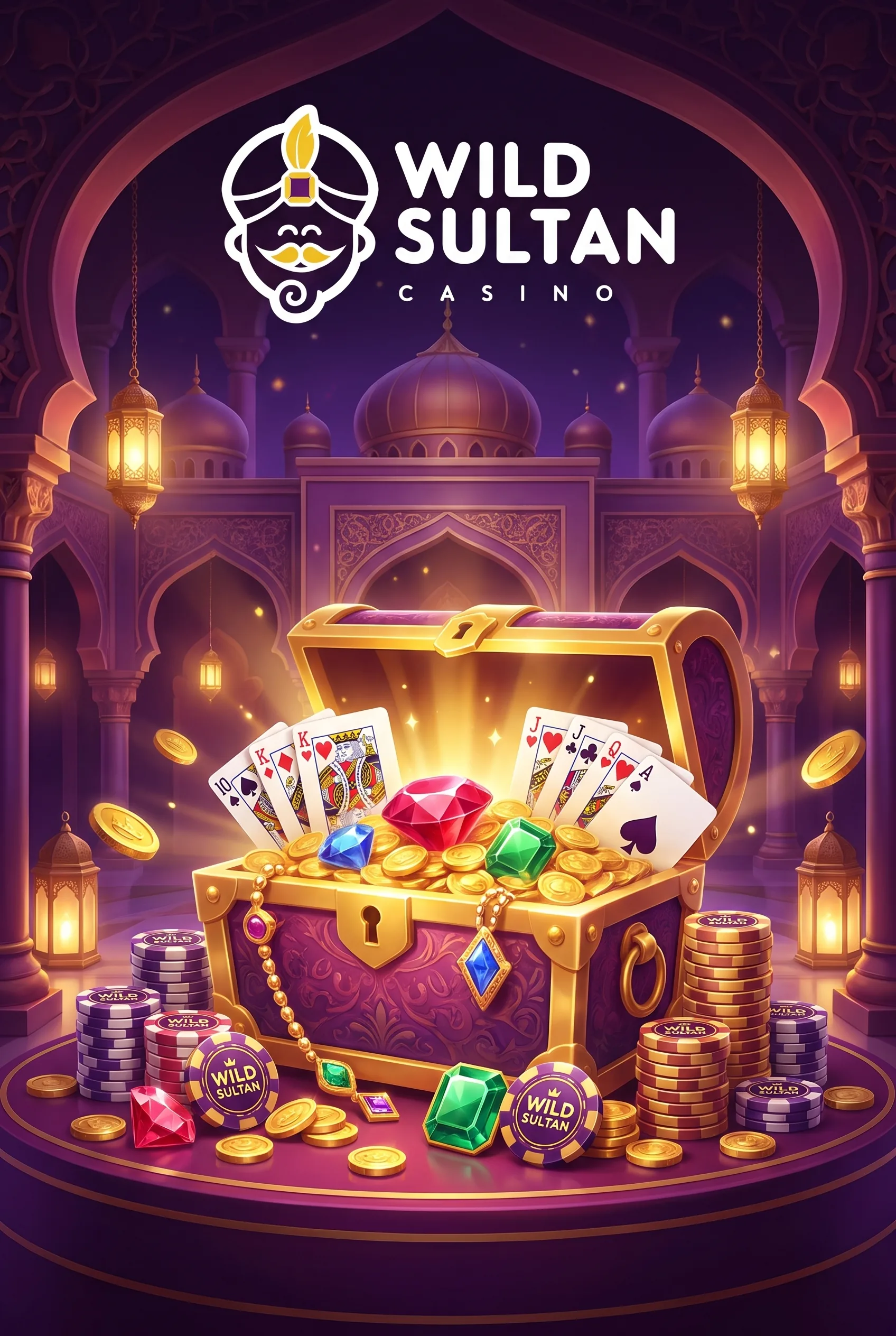 Le coffre aux trésors Wild Sultan